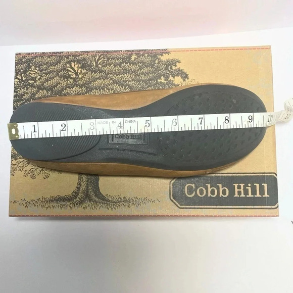 Cobb Hill by New Balance Women 7M Brown Leather Elaine Slip On Loafer Shoe - Picture 10 of 10